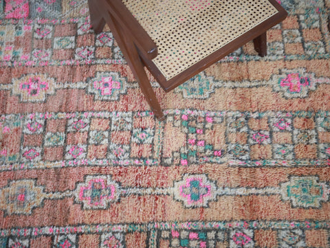 Tiniri Vintage Moroccan Rug  5'4" x12'4"