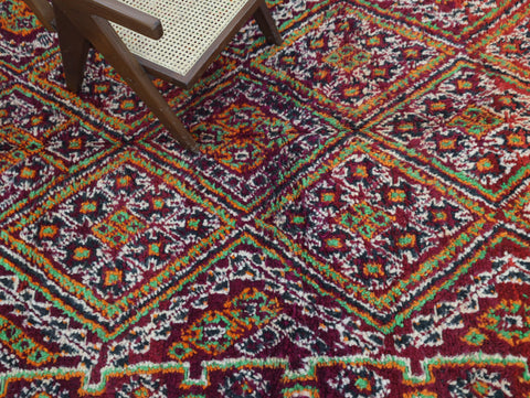 Issafen Vintage Moroccan Rug 6'2" x 10'6"
