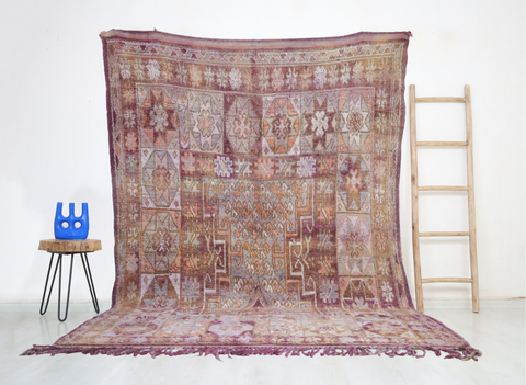 Anir Vintage Moroccan Rug  6'8" x10'0"