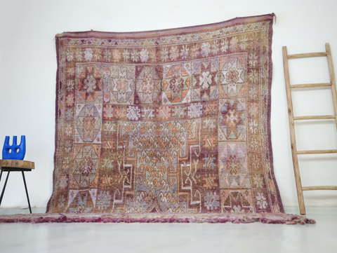Anir Vintage Moroccan Rug  6'8" x10'0"