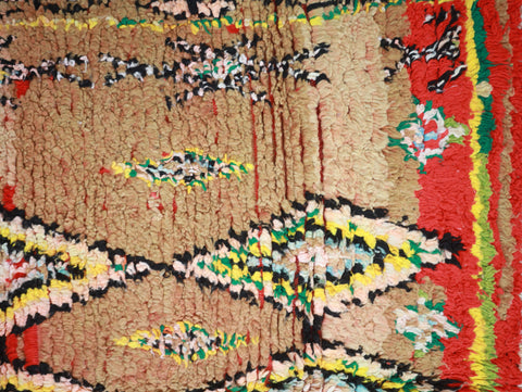 Amnayaz Vintage Moroccan Rug  6'4" x9'8"