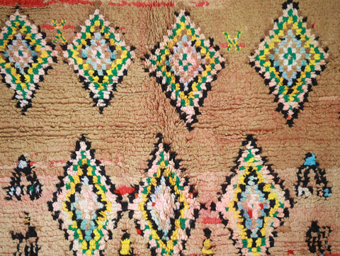 Amnayaz Vintage Moroccan Rug  6'4" x9'8"