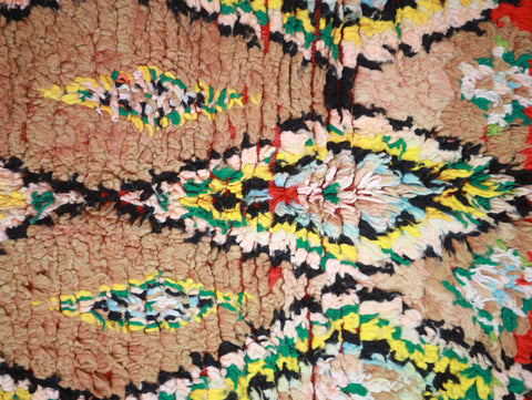 Amnayaz Vintage Moroccan Rug  6'4" x9'8"