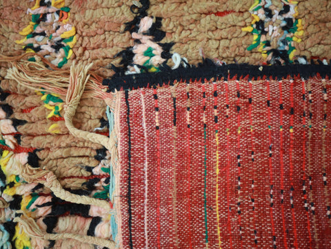 Amnayaz Vintage Moroccan Rug  6'4" x9'8"