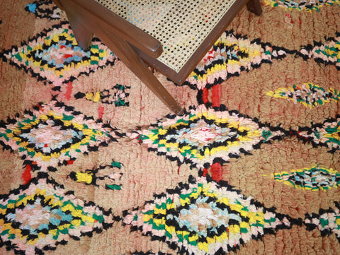 Amnayaz Vintage Moroccan Rug  6'4" x9'8"
