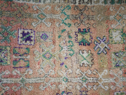 Tazrout Vintage Moroccan Rug  5'8" x8'6"