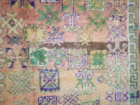 Tazrout Vintage Moroccan Rug  5'8" x8'6"
