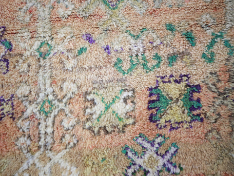 Tazrout Vintage Moroccan Rug  5'8" x8'6"