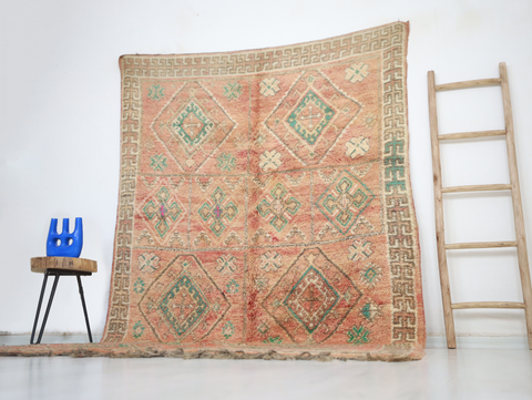 Tilef Vintage Moroccan Rug  5'7" x10'0"