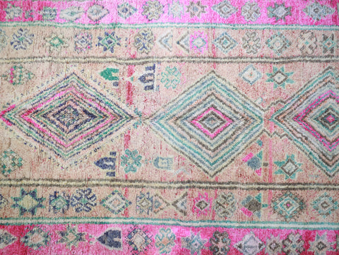 Tamghart Vintage Moroccan Rug  5'9" x12'7"