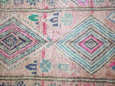 Tamghart Vintage Moroccan Rug  5'9" x12'7"