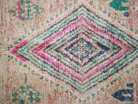 Tamghart Vintage Moroccan Rug  5'9" x12'7"