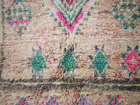 Tamghart Vintage Moroccan Rug  5'9" x12'7"