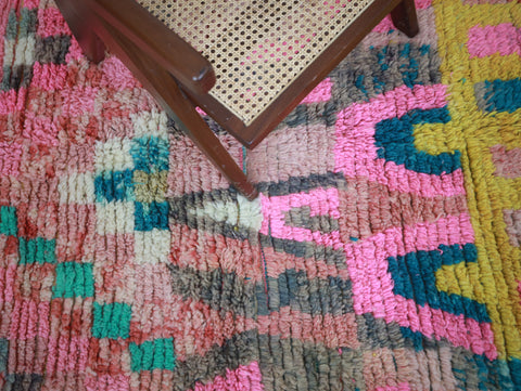 Tislim  Moroccan Rug 4'9" x 8'5"