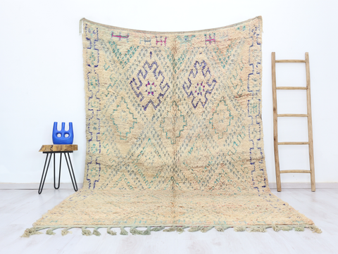 Tirzin Vintage Moroccan Rug 6'4" x 10'0"