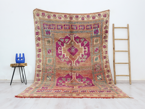 Ayen Vintage Moroccan Rug 6'1" x 9'7"