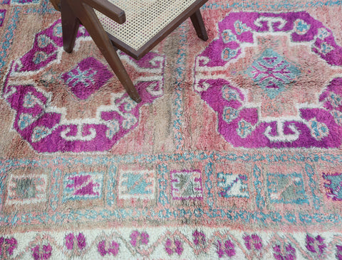 Ayen Vintage Moroccan Rug 6'1" x 9'7"