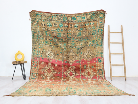 Ahntar Vintage Moroccan Rug 6'3" x 10'4"