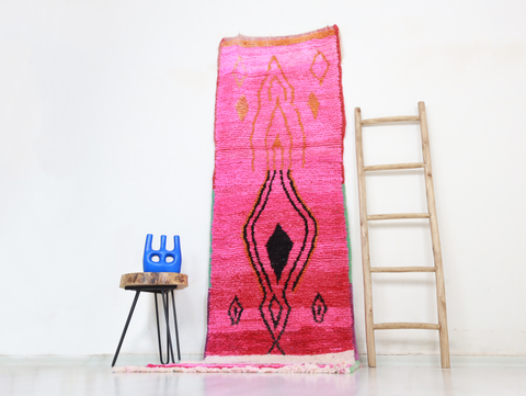 Tihya Moroccan Rug  2'6" x 9'3"
