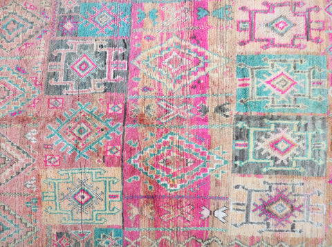 Issafen Vintage Moroccan Rug 5'9" x 10'4"