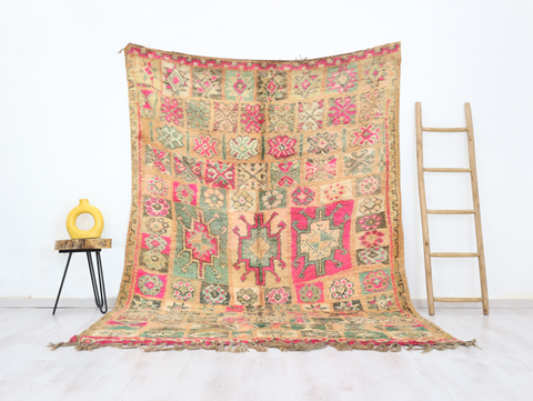 Awragh Vintage Moroccan Rug 6'4" x 9'0"