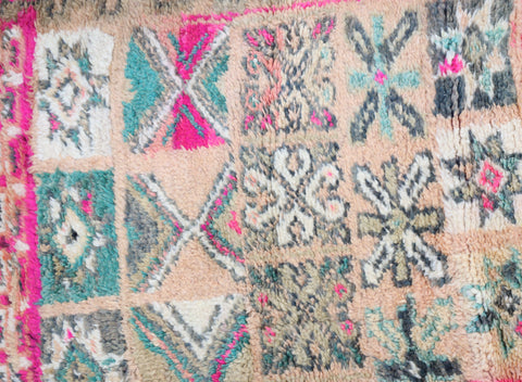 Awragh Vintage Moroccan Rug 6'4" x 9'0"