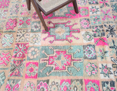 Awragh Vintage Moroccan Rug 6'4" x 9'0"