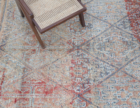 Amezray Vintage Moroccan Rug 7'0" x 8'9"