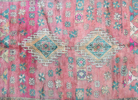 Aneruz Vintage Moroccan Rug 6'3" x 10'2"