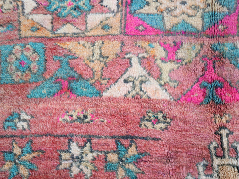 Aneruz Vintage Moroccan Rug 6'3" x 10'2"