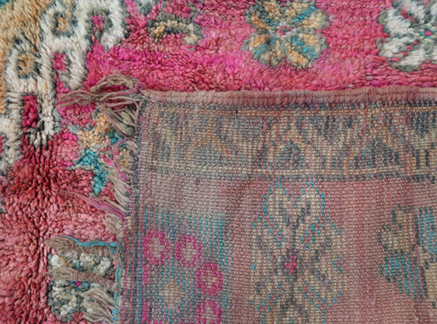 Aneruz Vintage Moroccan Rug 6'3" x 10'2"