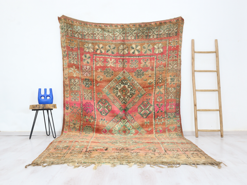 Tifrit Vintage Moroccan Rug 6'2" x 10'3"