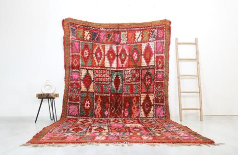 Tazalit Vintage Moroccan Rug  6'3" x11'4"