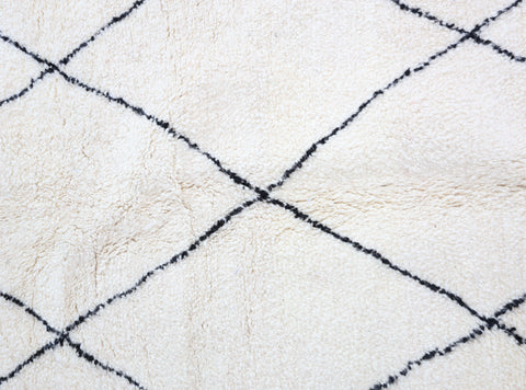 Azday  Beni Ourain Rug 5'2" x 7'1"