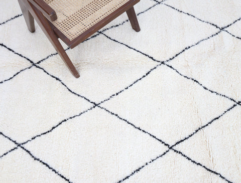 Azday  Beni Ourain Rug 5'2" x 7'1"