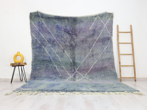 Tisnelt Beni Ourain Rug 7'1" x 9'2"