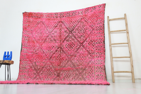Tassadit Vintage Moroccan Rug  6'9" x9'4"