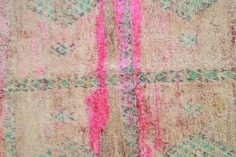 Tawrirt Vintage Moroccan Rug  6'8" x9'3"