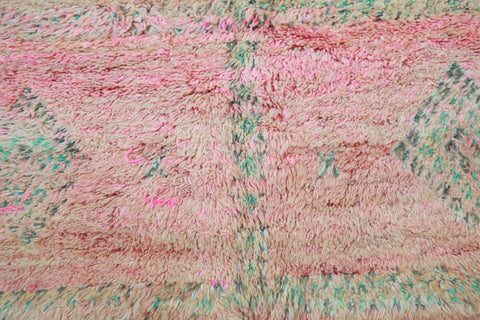 Tawrirt Vintage Moroccan Rug  6'8" x9'3"