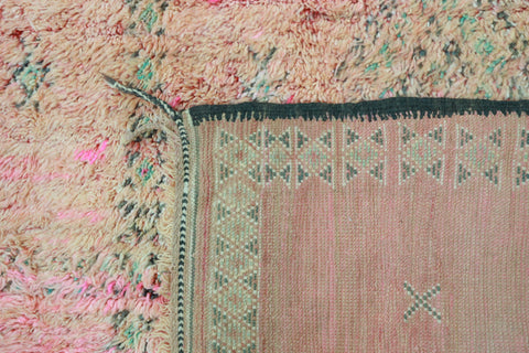 Tawrirt Vintage Moroccan Rug  6'8" x9'3"