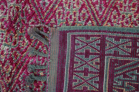 Asirem Vintage Moroccan Rug  6'9" x8'7"