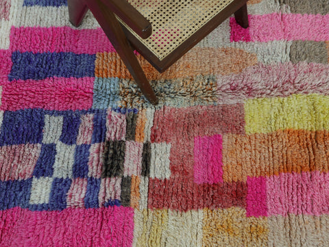 Tafayet  Moroccan Rug 5'1" x 7'9"
