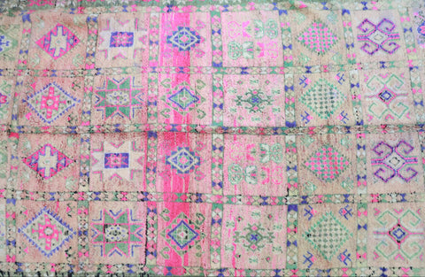 Ifni Vintage Moroccan Rug  6'4" x11'8"