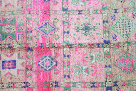 Ifni Vintage Moroccan Rug  6'4" x11'8"