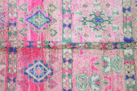 Ifni Vintage Moroccan Rug  6'4" x11'8"