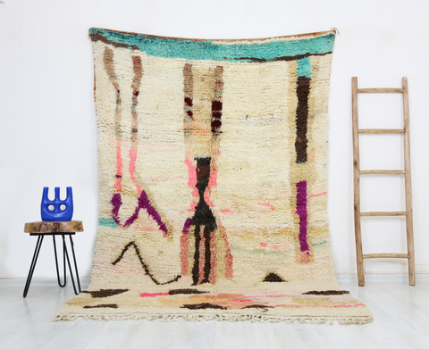 Ikaran  Moroccan Rug 5'6" x 8'9"