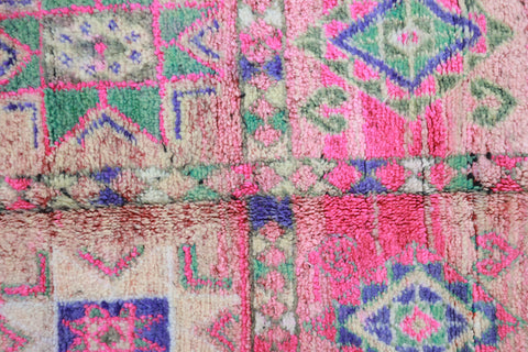 Ifni Vintage Moroccan Rug  6'4" x11'8"