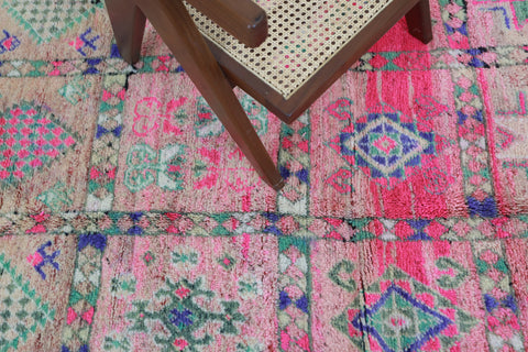Ifni Vintage Moroccan Rug  6'4" x11'8"