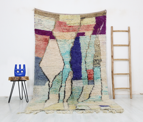 Amanar Moroccan Rug 5'0" x 8'9"