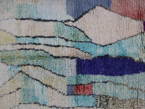 Amanar Moroccan Rug 5'0" x 8'9"